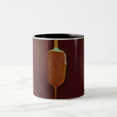 I Liebe Eiscreme Zweifarbige Tasse (Mittel)