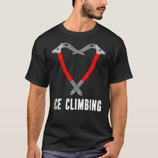 I Liebe Eisklettern Eisklettern Eisklettern 2 T-Shirt (Vorderseite)