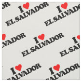 I LIEBE EL SALVADOR STOFF (Muster)