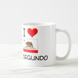 I Liebe EL SEGUNDO Kalifornien Kaffeetasse