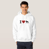 I Liebe-Elche Hoodie (Vorne ganz)