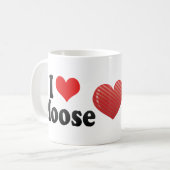 I Liebe-Elche Kaffeetasse (Vorderseite Links)