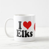 I Liebe-Elche Kaffeetasse (Links)