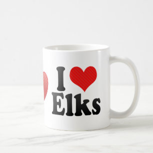 I Liebe-Elche Kaffeetasse