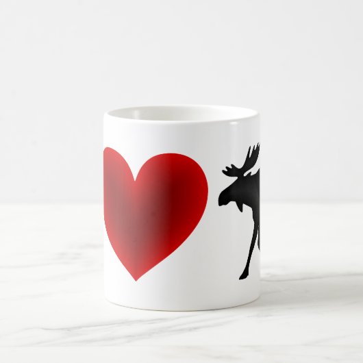 I Liebe-Elche Kaffeetasse (Mittel)