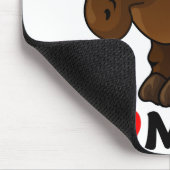 I Liebe-Elche Mousepad (Ecke)