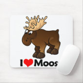 I Liebe-Elche Mousepad (Mit Mouse)