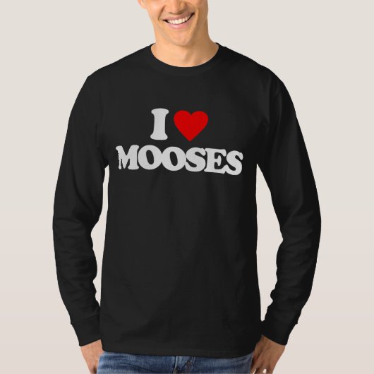 I LIEBE-ELCHE T-Shirt (Vorderseite)