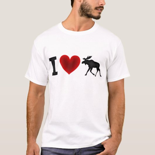 I Liebe-Elche T-Shirt (Vorderseite)