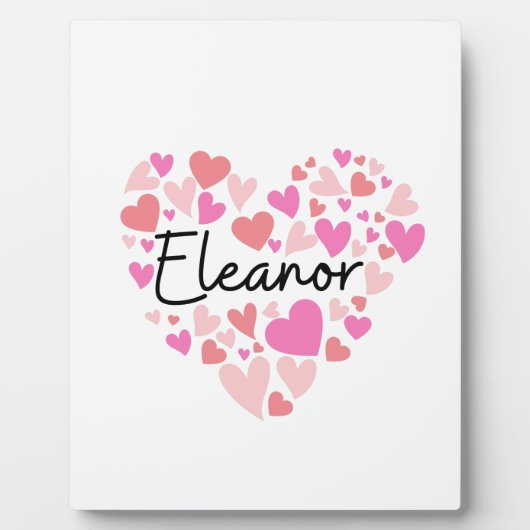 I Liebe Eleanor Fotoplatte (Vorderseite)