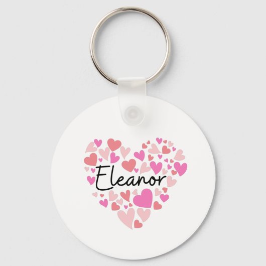 I Liebe Eleanor Schlüsselanhänger (Vorderseite)