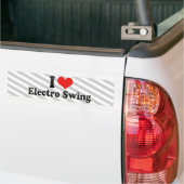 I Liebe-Electro-Schwingen Autoaufkleber (Auf Lkw)