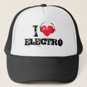 I LIEBE ELECTRO TRUCKERKAPPE (Vorderseite)