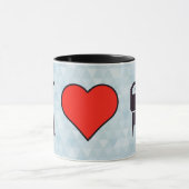 I Liebe-elektronische Transistoren Tasse (Zentrum)
