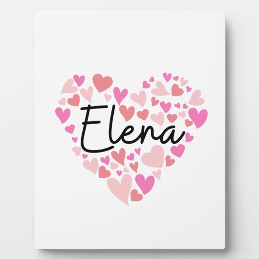 I Liebe Elena Fotoplatte (Vorderseite)