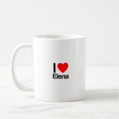 i Liebe elena Kaffeetasse (Links)