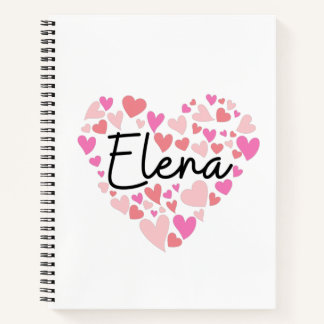I Liebe Elena Notizblock