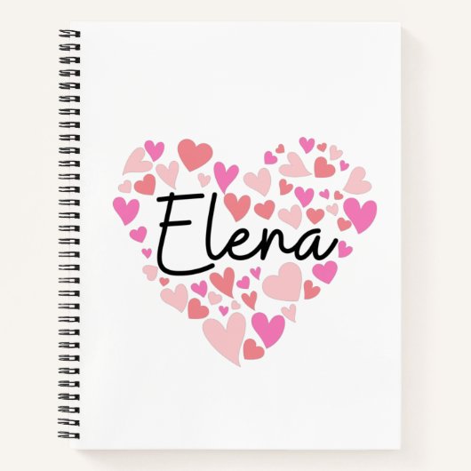 I Liebe Elena Notizblock (Vorderseite)
