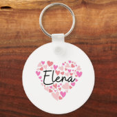 I Liebe Elena Schlüsselanhänger (Vorderseite)