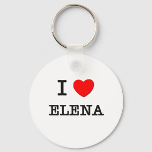 I Liebe Elena Schlüsselanhänger