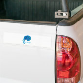 I Liebe Elephant (Seitenwand) Autoaufkleber (Auf Lkw)
