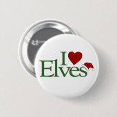 I Liebe-Elfe Button (Vorne & Hinten)