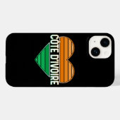 I Liebe Elfenbeinküste, Côte d'Ivoire Case-Mate iPhone Hülle (Rückseite (Horizontal))