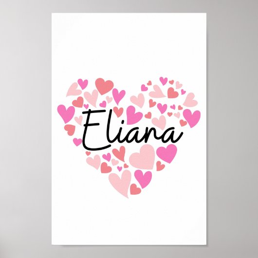 I Liebe Eliana Poster (Vorne)