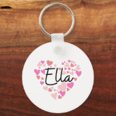 I Liebe Ella Schlüsselanhänger (Vorderseite)