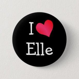 I Liebe Elle Button
