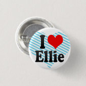 I Liebe Ellie Button (Vorne & Hinten)