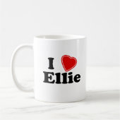I Liebe Ellie Kaffeetasse (Links)