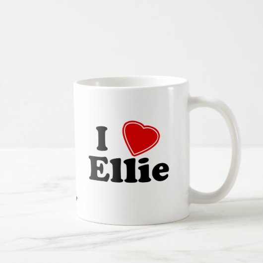 I Liebe Ellie Kaffeetasse (Rechts)
