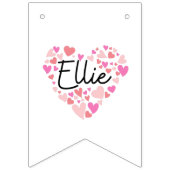I Liebe Ellie Wimpelkette (Erste Fahne)