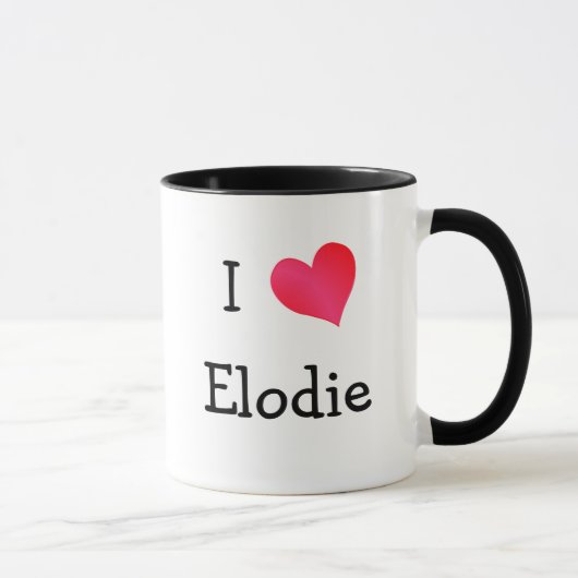 I Liebe Elodie Tasse (Rechts)