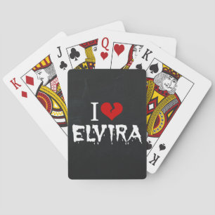 I Liebe Elvira Broken Heart Spielkarten