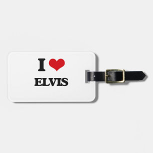 I Liebe Elvis Gepäckanhänger