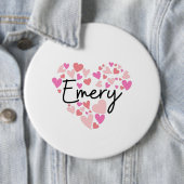 I Liebe Emery Button (Beispiel)