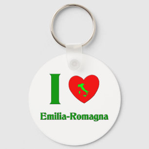 I Liebe Emilia-Romagna Italien Schlüsselanhänger