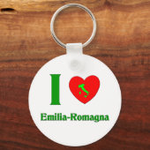 I Liebe Emilia-Romagna Italien Schlüsselanhänger (Vorderseite)