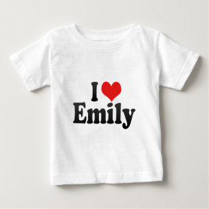 I Liebe Emily Baby T-shirt