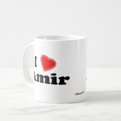 I Liebe-Emir Kaffeetasse (Vorderseite Links)
