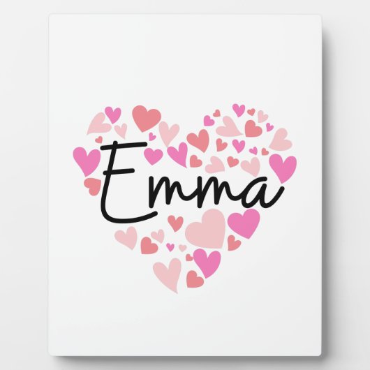 I Liebe Emma Fotoplatte (Vorderseite)