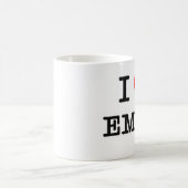 I Liebe Emma Kaffeetasse (Mittel)