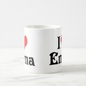 I Liebe Emma Kaffeetasse (Mittel)