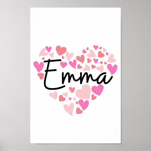 I Liebe Emma Poster (Vorne)