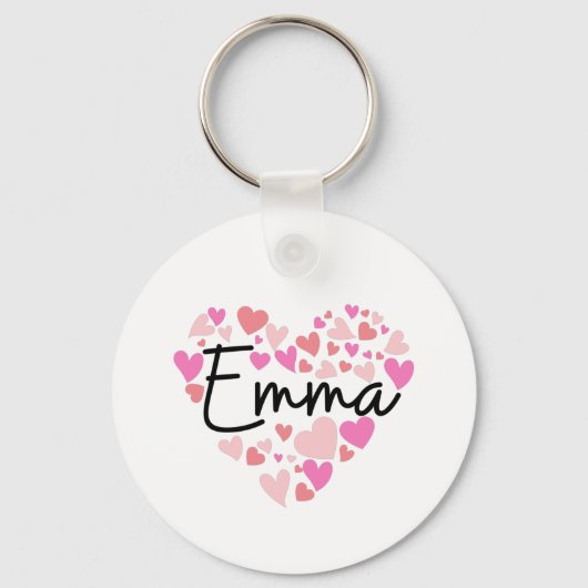 I Liebe Emma Schlüsselanhänger (Vorderseite)