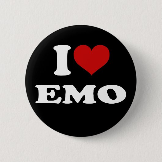 I Liebe Emo Button (Vorderseite)