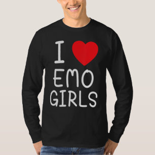 I Liebe Emo Girls I Heart Emo Girls 20 T-Shirt