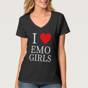 I Liebe Emo Girls I Heart Emo Girls 4 T-Shirt